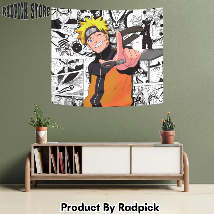 Uzumaki tapestry custom anime mix manga home decor  rp5948002